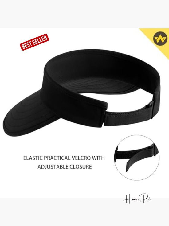 Sun Visor Hat UPF 50+ Wide Brim Adjustable Packable Lightweight Travel main image 7
